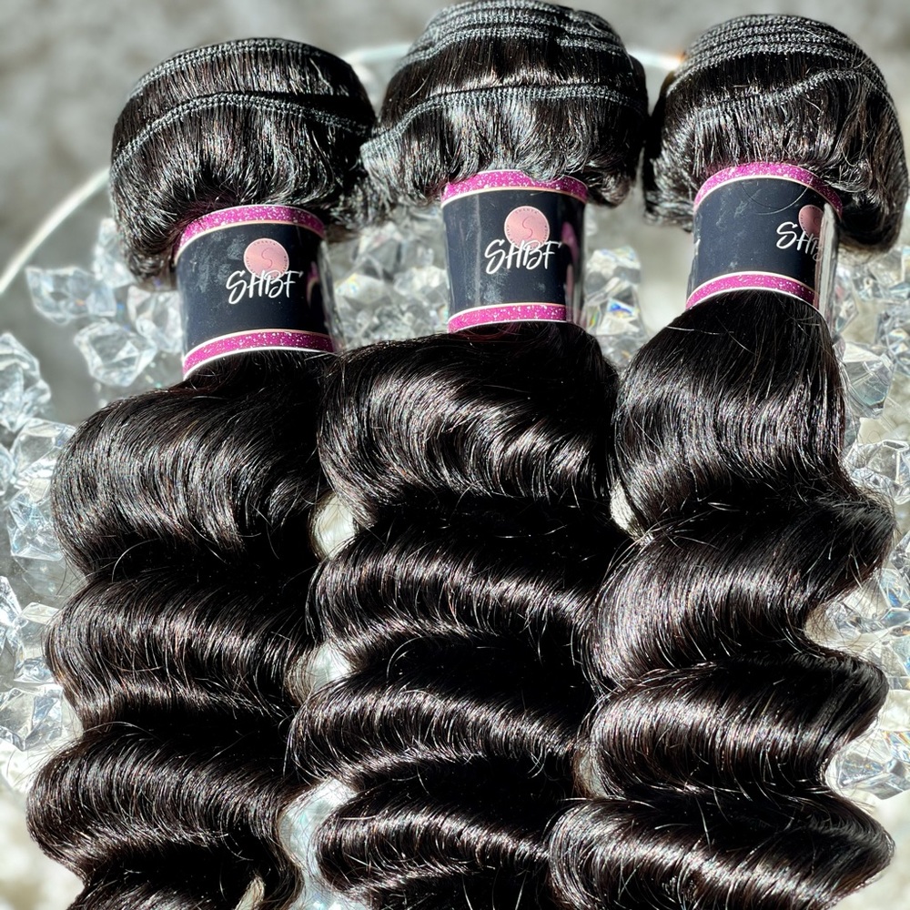 Brazilian Deep Wave Bundles 10-12-14 inch